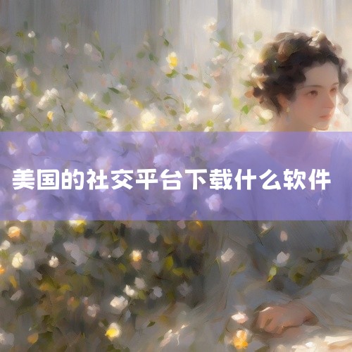 美国十大社交软件包括脸书（Facebook）、照片墙（Instagram）、推特（Twitter）、色拉布（Snapchat）、领英（LinkedIn）、优兔（YouTube）、拼趣（Pinteres,