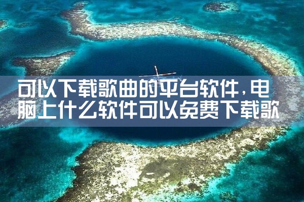 可以下载歌曲的平台软件